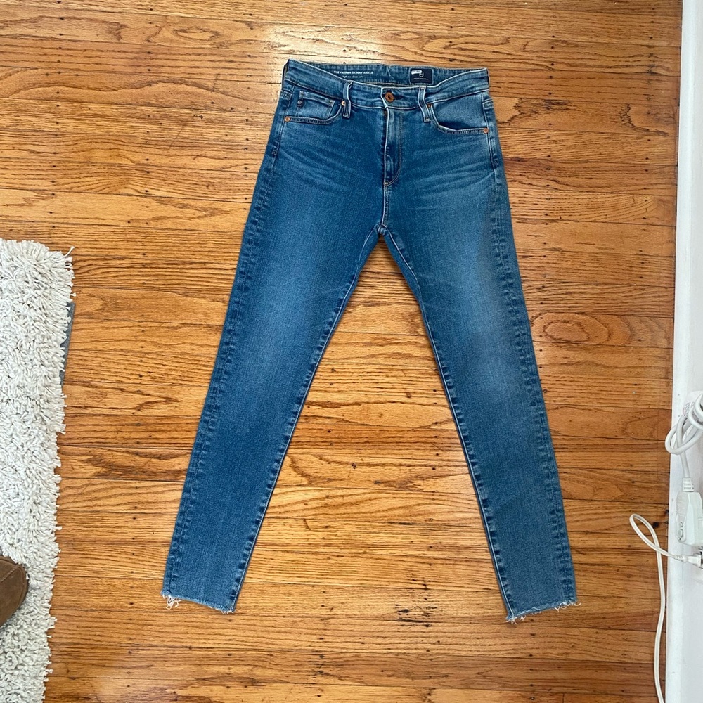 Jeans AG High Rise Skinny Ankle Size 27
